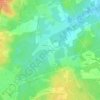 Mapa topográfico Le Pont, altitude, relevo