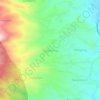 Mapa topográfico Sukahening, altitude, relevo