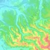 Mapa topográfico Le Pinete, altitude, relevo