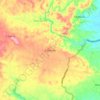 Mapa topográfico Cimerak, altitude, relevo