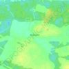 Mapa topográfico Волошки, altitude, relevo