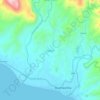 Mapa topográfico Pag-asa, altitude, relevo