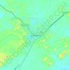 Mapa topográfico La Libertad, altitude, relevo