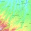 Mapa topográfico Sumbermalang, altitude, relevo