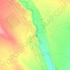 Mapa topográfico تكريت, altitude, relevo