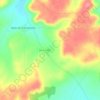 Mapa topográfico Viñas del Lugar, altitude, relevo