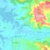 Mapa topográfico Nguntoronadi, altitude, relevo