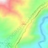 Mapa topográfico Villaflora, altitude, relevo