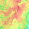 Mapa topográfico Nkapa, altitude, relevo