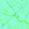 Mapa topográfico Burana, altitude, relevo