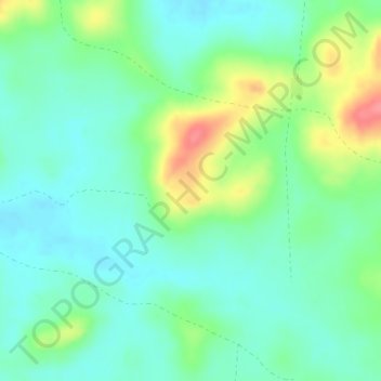 Mapa topográfico Los Mutimentos, altitude, relevo