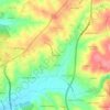 Mapa topográfico Alqueidão, altitude, relevo