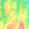 Mapa topográfico Bonnabry, altitude, relevo