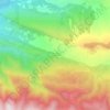 Mapa topográfico Alsamora, altitude, relevo