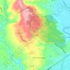 Mapa topográfico Upper Dampa, altitude, relevo