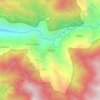 Mapa topográfico Kalaciri, altitude, relevo
