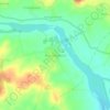 Mapa topográfico Mahadevapura, altitude, relevo