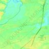 Mapa topográfico Malibago, altitude, relevo