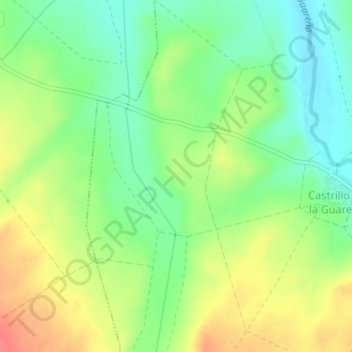 Mapa topográfico Roque, altitude, relevo