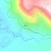 Mapa topográfico Tapen, altitude, relevo