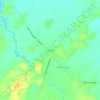 Mapa topográfico Gantar, altitude, relevo