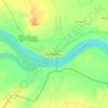 Mapa topográfico Seorinarayan, altitude, relevo