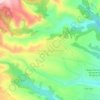 Mapa topográfico San Juan Cuauhtémoc, altitude, relevo
