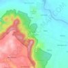 Mapa topográfico Sumberejo, altitude, relevo