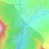 Mapa topográfico Tontonan, altitude, relevo