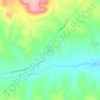 Mapa topográfico خرم آباد, altitude, relevo