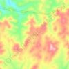 Mapa topográfico Isil, altitude, relevo