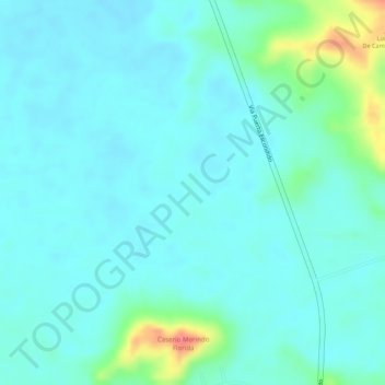 Mapa topográfico MORINDÓ, altitude, relevo
