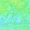 Mapa topográfico Bolilao, altitude, relevo