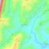 Mapa topográfico Rantebua 1, altitude, relevo