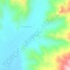 Mapa topográfico La Emilia, altitude, relevo