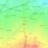 Mapa topográfico Diwek, altitude, relevo