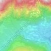 Mapa topográfico Oberplars - Plars di Sopra, altitude, relevo
