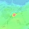 Mapa topográfico North Berwick Law, altitude, relevo
