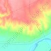 Mapa topográfico Silgueiro, altitude, relevo