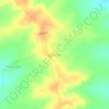 Mapa topográfico Malumbra, altitude, relevo
