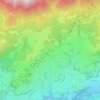 Mapa topográfico Daiano, altitude, relevo