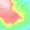 Mapa topográfico Muidumbe, altitude, relevo