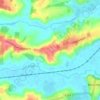 Mapa topográfico Cock Marling, altitude, relevo