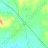 Mapa topográfico Singleton, altitude, relevo