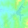 Mapa topográfico Juá, altitude, relevo