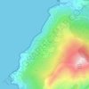 Mapa topográfico Chine, altitude, relevo