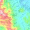Mapa topográfico Clod, altitude, relevo