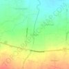 Mapa topográfico Palangan, altitude, relevo