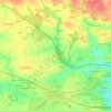 Mapa topográfico Kerouarc'h, altitude, relevo