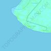 Mapa topográfico Bakkhali, altitude, relevo